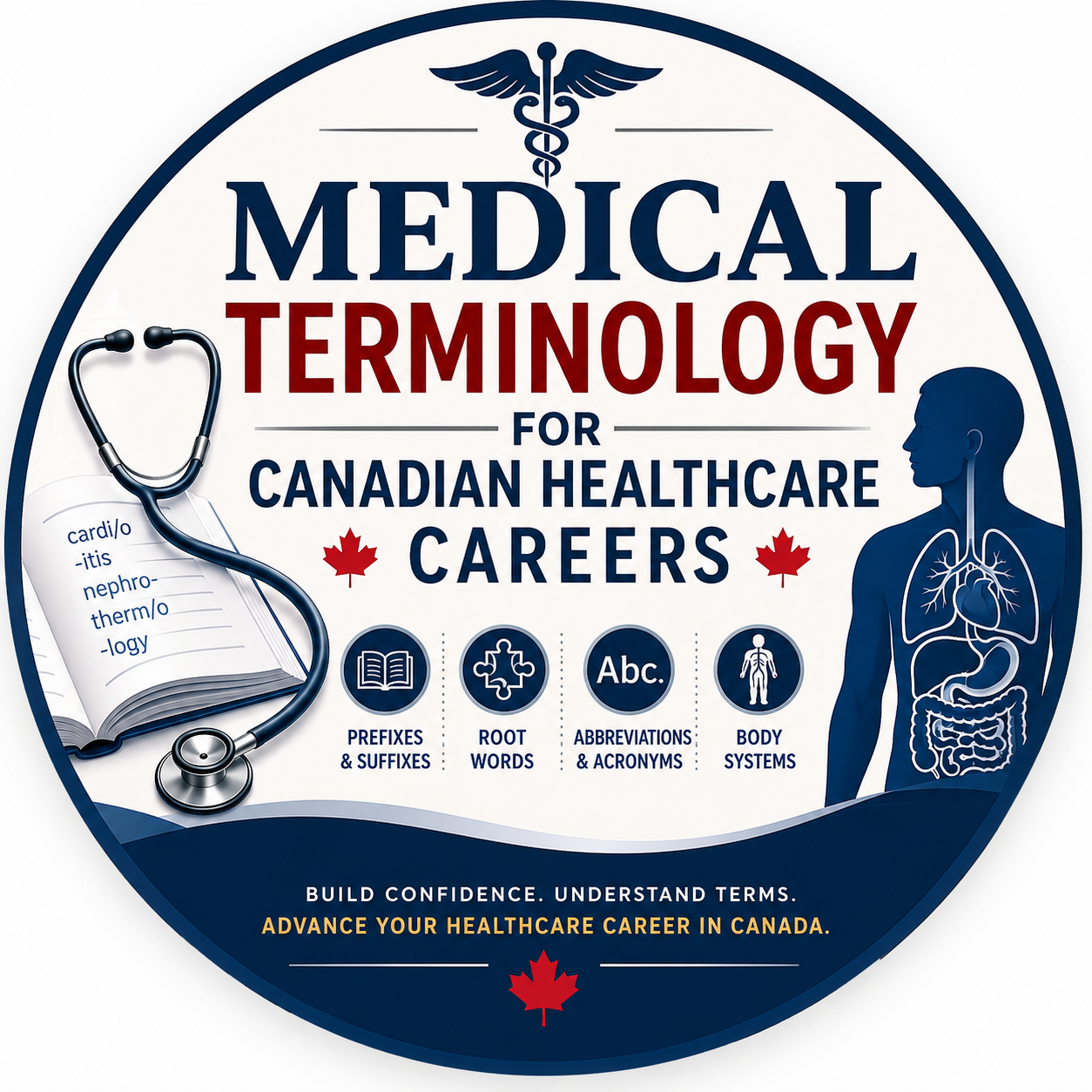 Medical Terminology for Canadian Healthcare Careers eBook Cover